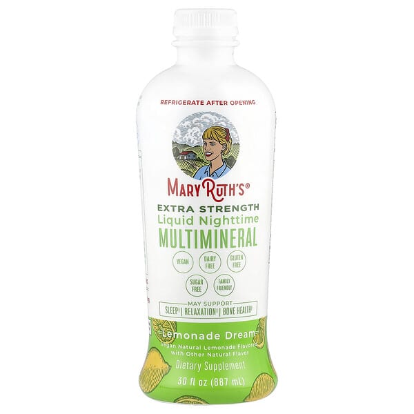 MaryRuth's, Liquid Nighttime Multimineral, Lemonade Dream, 30 fl oz (887 ml)