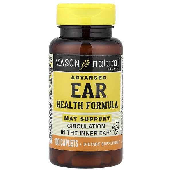 Mason Natural, Advanced Ear Health Formula, 100 Caplets