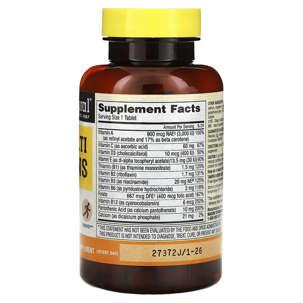 Alternative view of Mason Natural, Mini Multi Vitamins, 365 Mini-Tablets
