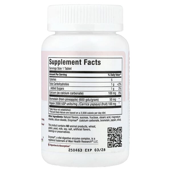 Alternative view of Maxi Health, Chewable Maxi Digest™, Natural Fruit, 90 Tablets