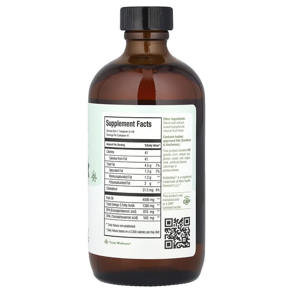 Alternative view of Maxi Health, KiddieMax® Maxi Omega-3™, Natural Fruity Burst, 8 fl oz (237 ml)