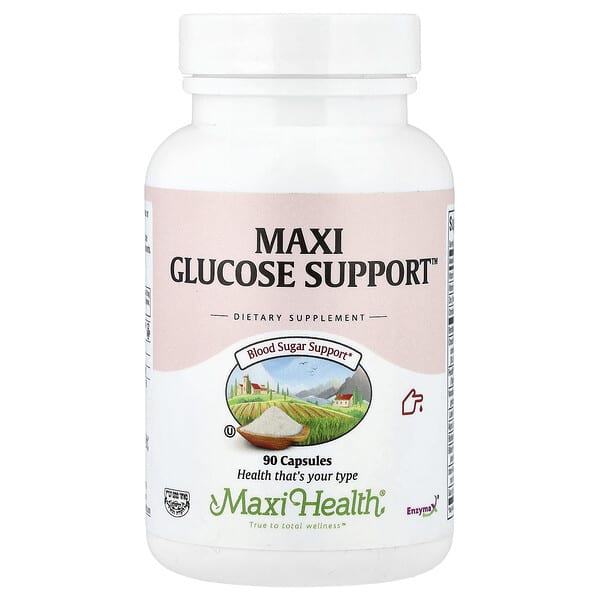 Maxi Health, Maxi Glucose Support™, 90 Capsules