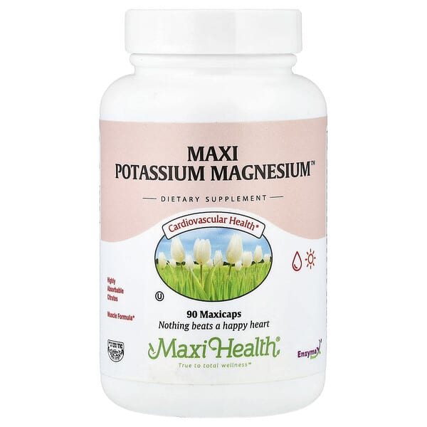 Maxi Health, Maxi Potassium Magnesium™, 90 Maxicaps