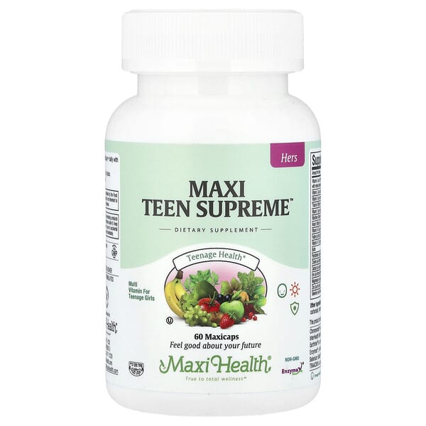 Maxi Health, Maxi Teen Supreme™, Hers, 60 Maxicaps