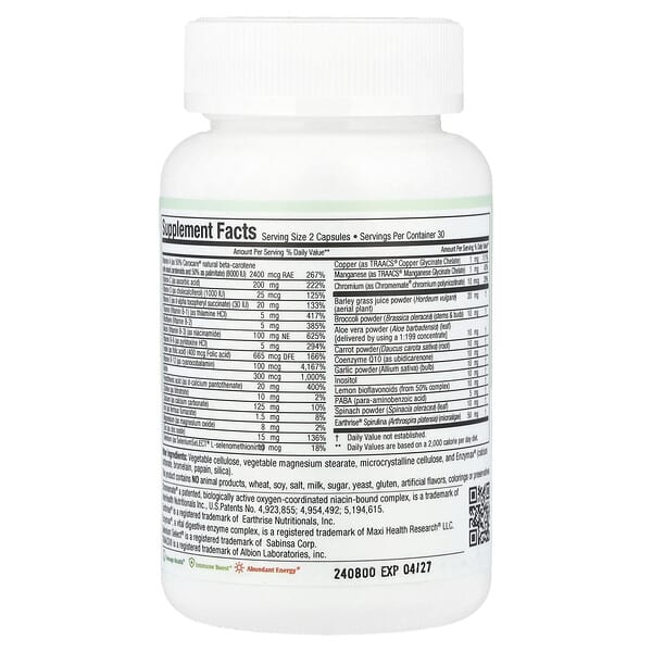 Alternative view of Maxi Health, Maxi Teen Supreme™, His, 60 Maxicaps