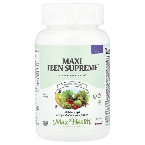 Maxi Health, Maxi Teen Supreme™, His, 60 Maxicaps
