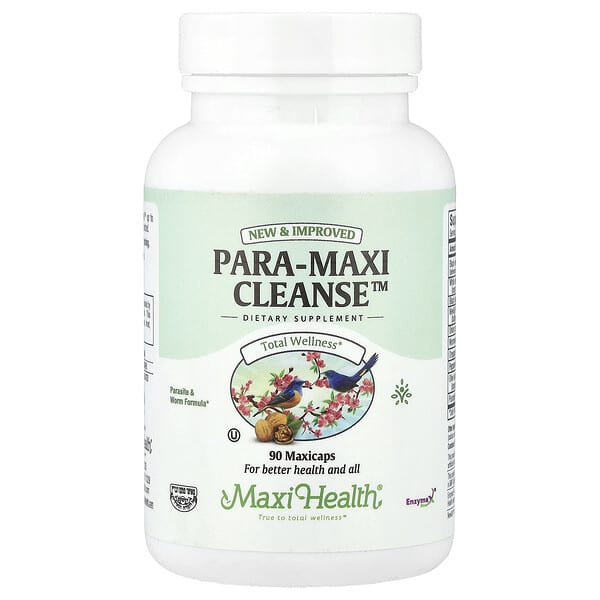 Maxi Health, Para-Maxi Cleanse™, 90 Maxicaps