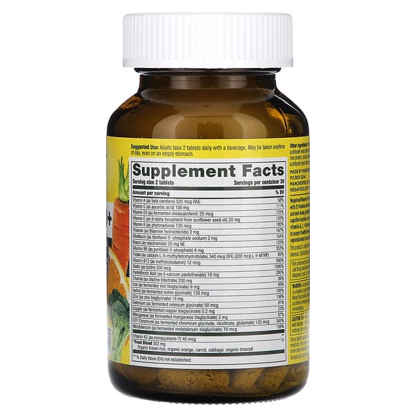 Alternative view of MegaFood, Women's  40+, Advanced Multivitamin, 60 Tablets