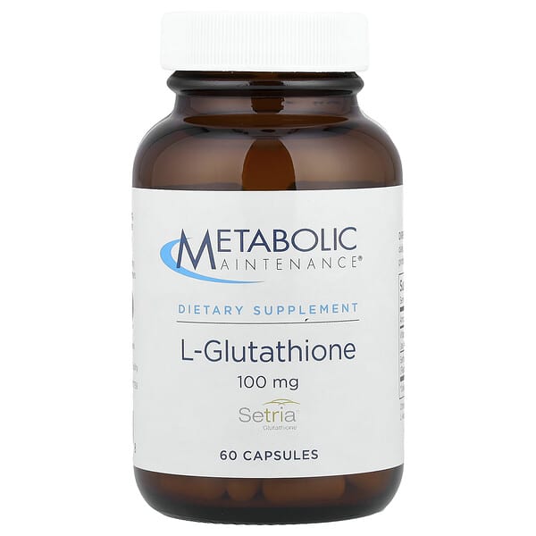 Metabolic Maintenance, L-Glutathione, 60 Capsules