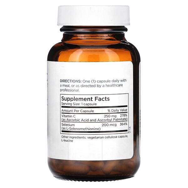 Alternative view of Metabolic Maintenance, Selenium, 200 mcg, 90 Capsules