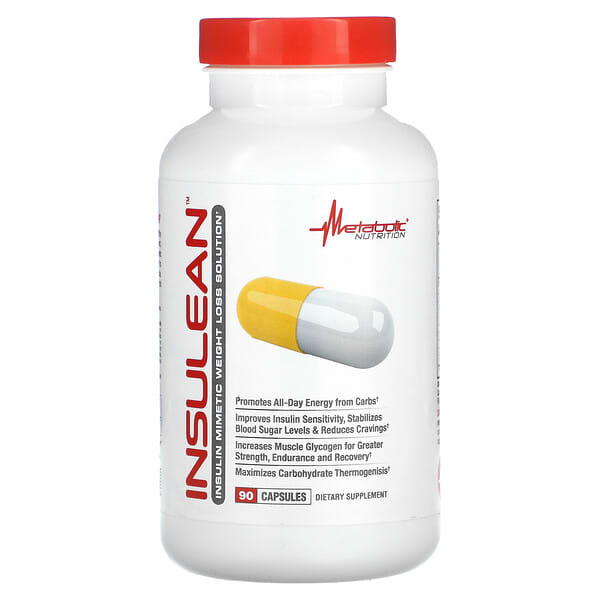 Metabolic Nutrition, Insulean, 90 Capsules 3 Metabolic Nutrition, Insulean, 90 Capsules