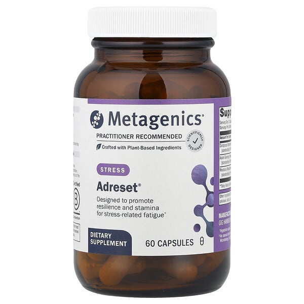 Metagenics, Adreset®, 60 Capsules