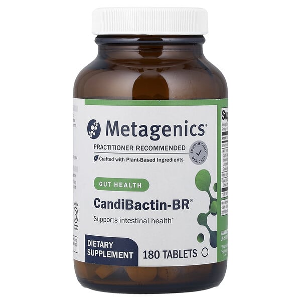 Metagenics, CandiBactin-BR®, Gut Health, 180 Tablets