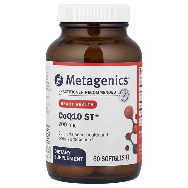 Metagenics, CoQ10 ST®, 200 mg, 60 Softgels