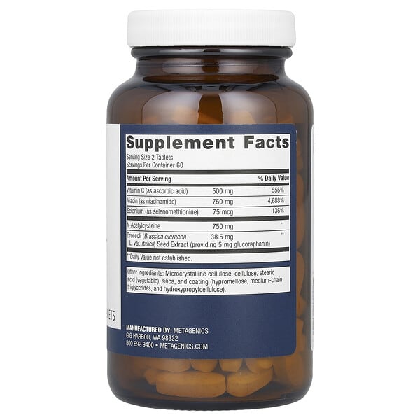 Alternative view of Metagenics, GlutaClear®, 120 Tablets