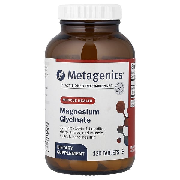 Metagenics, Magnesium Glycinate, 100 mg, 120 Tablets