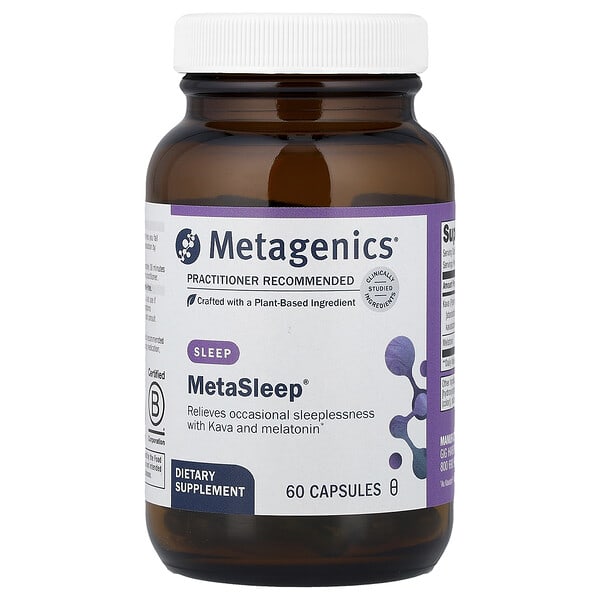 Metagenics, MetaSleep®, 60 Capsules