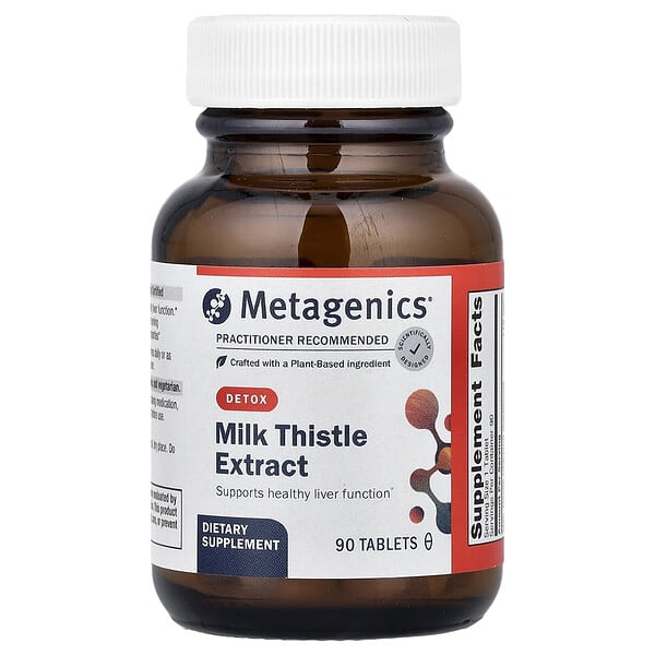 Metagenics, Milk Thistle Extract, 90 Tablets (112 mg per Tablet)