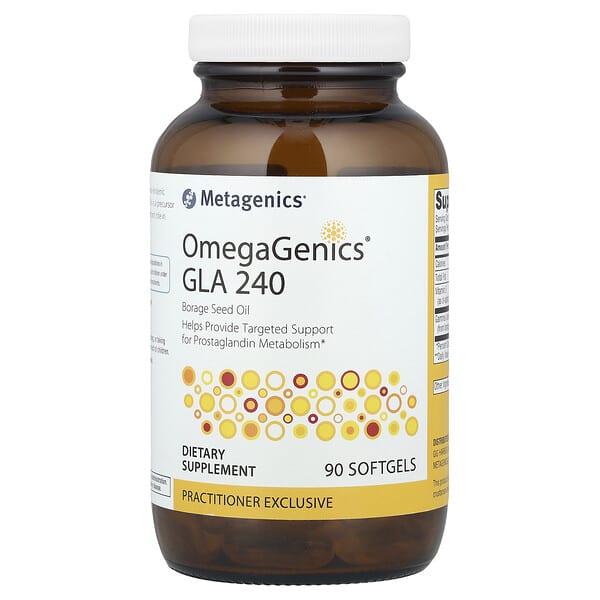Metagenics, OmegaGenics®, GLA 240, 90 Softgels 2 Metagenics, OmegaGenics®, GLA 240, 90 Softgels