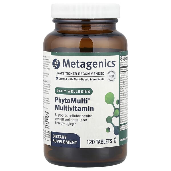 Metagenics, PhytoMulti® Multivitamin, 120 Tablets