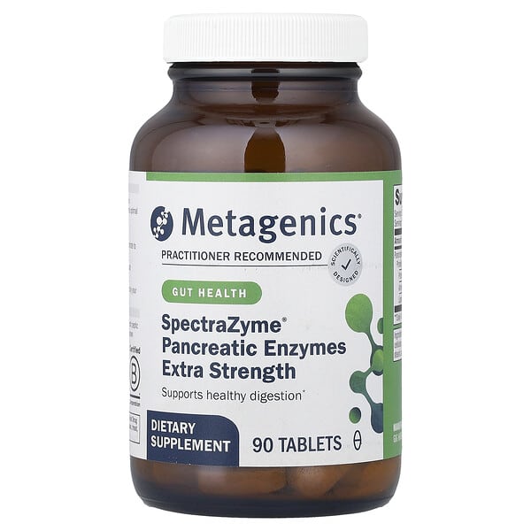 Metagenics, SpectraZyme® Pancreatic Enzymes, 90 Tablets