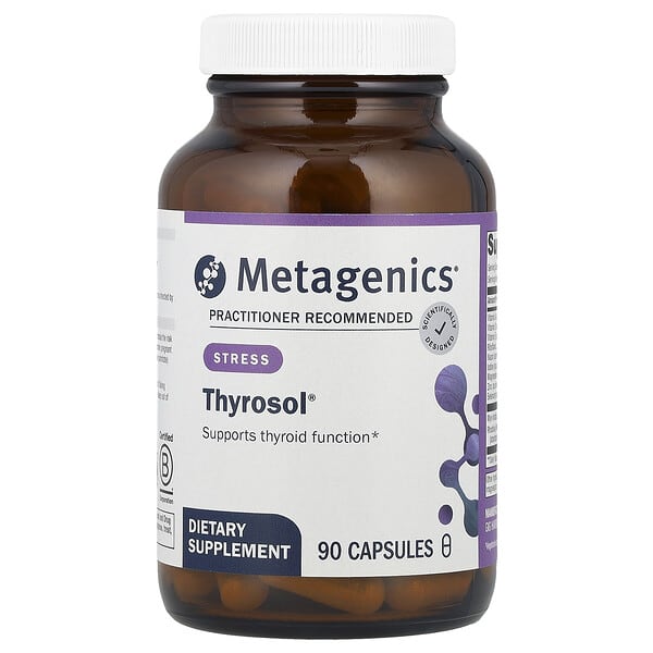 Metagenics, Thyrosol®, 90 Capsules 2 Metagenics, Thyrosol®, 90 Capsules