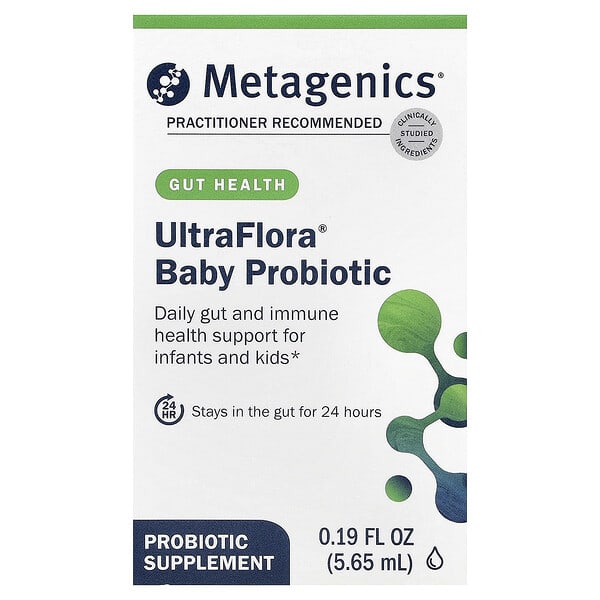 Metagenics, UltraFlora®, Baby Probiotic, 0.19 fl oz (5.65 ml)