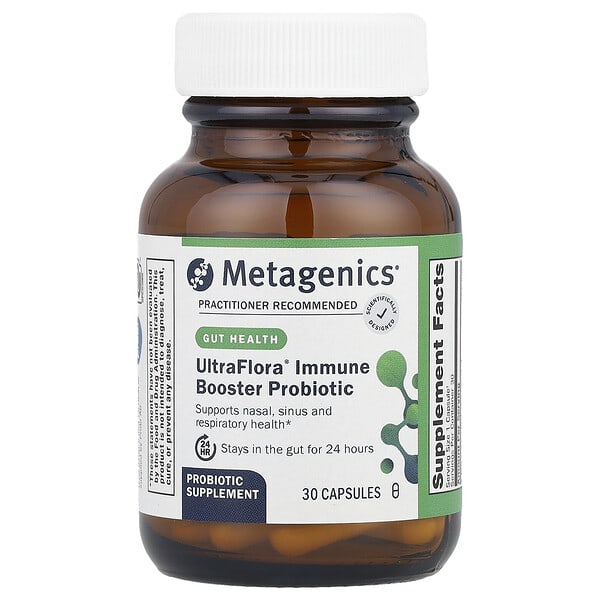 Metagenics, UltraFlora® Immune Booster Probiotic, 30 Capsules
