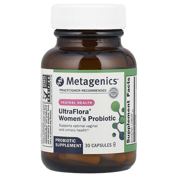 Metagenics, UltraFlora® Women's Probiotic, Vaginal Health, 30 Capsules
