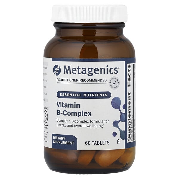 Metagenics, Vitamin B-Complex, 60 Tablets 3 Metagenics, Vitamin B-Complex, 60 Tablets