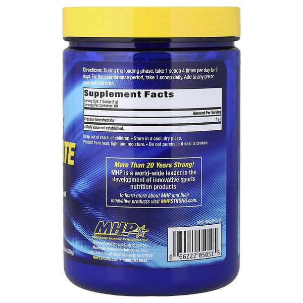 Alternative view of MHP, Creatine Monohydrate, 10.6 oz (300 g)