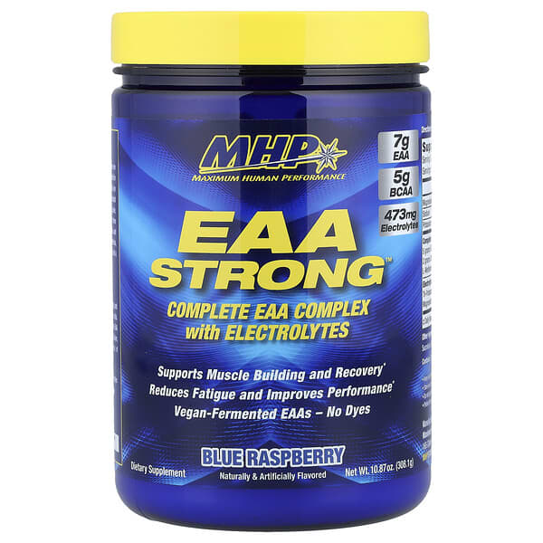 MHP, EAA Strong™, Blue Raspberry, 10.87 oz (308.1 g)