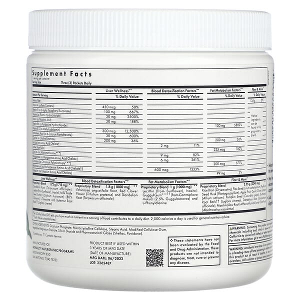 Alternative view of Michael's Health, 1 Week Flush, 84 Vegetarian Tablets