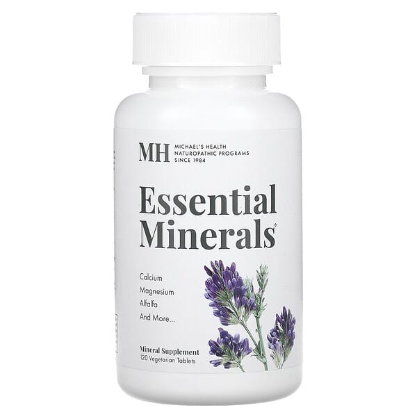 Michael's Health, Essential Minerals, 120 Vegetarian Tablets