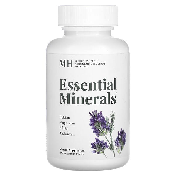 Michael's Health, Essential Minerals, 240 Vegetarian Tablets 4 Michael's Health, Essential Minerals, 240 Vegetarian Tablets