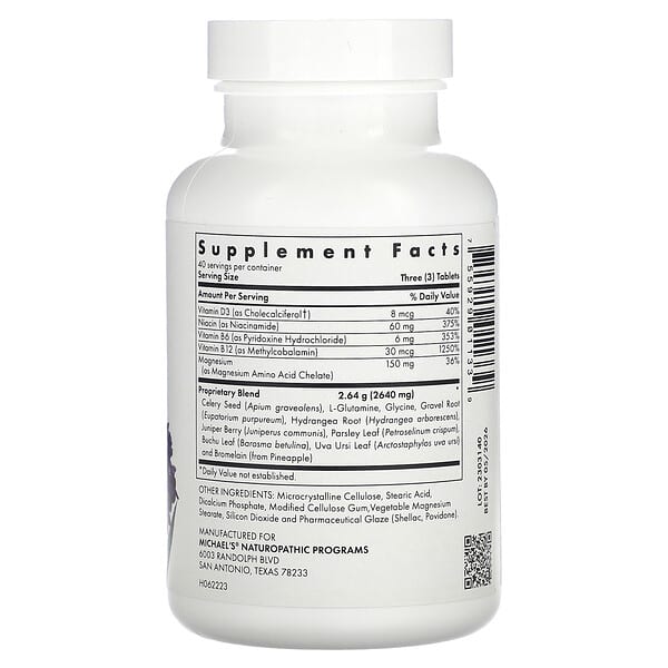 Alternative view of Michael's Health, Kidney Factors, 120 Vegetarian Tablets