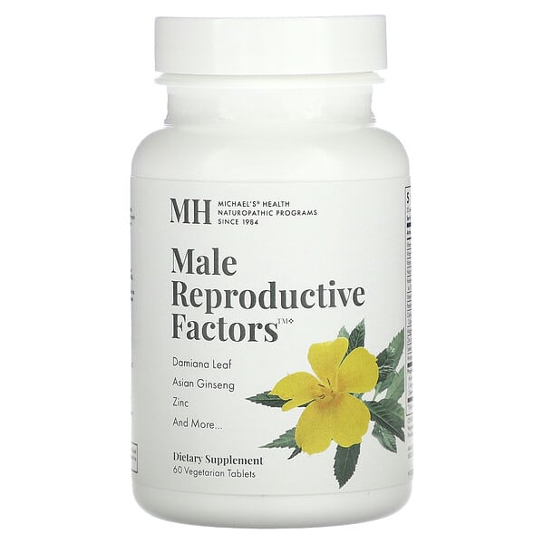Michael's Health, Male Reproductive Factors, 60 Vegetarian Tablets 3 Michael's Health, Male Reproductive Factors, 60 Vegetarian Tablets