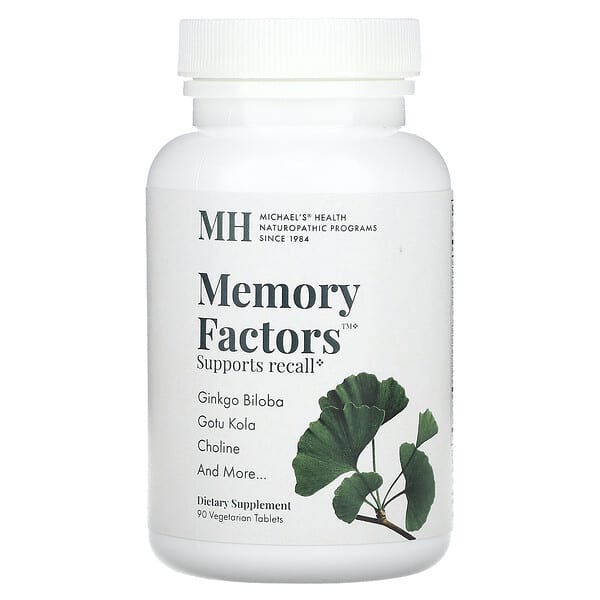 Michael's Health, Memory Factors, 90 Vegetarian Tablets