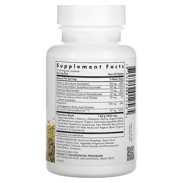 Alternative view of Michael's Health, Prostate Factors, 60 Vegetarian Tablets