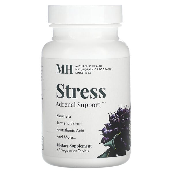Michael's Health, Stress Adrenal Support, 60 Vegetarian Tablets 4 Michael's Health, Stress Adrenal Support, 60 Vegetarian Tablets