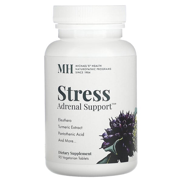 Michael's Health, Stress Adrenal Support, 90 Vegetarian Tablets 3 Michael's Health, Stress Adrenal Support, 90 Vegetarian Tablets