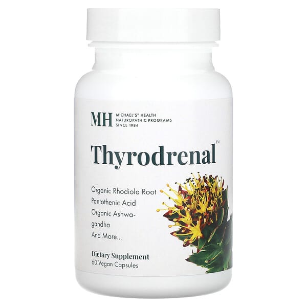 Michael's Health, Thyrodrenal, 60 Vegan Capsules