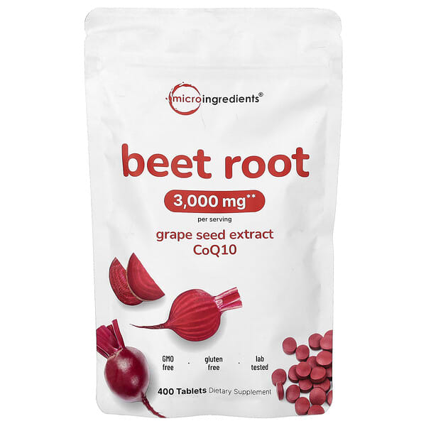 Micro Ingredients, Beet Root, 400 Tablets