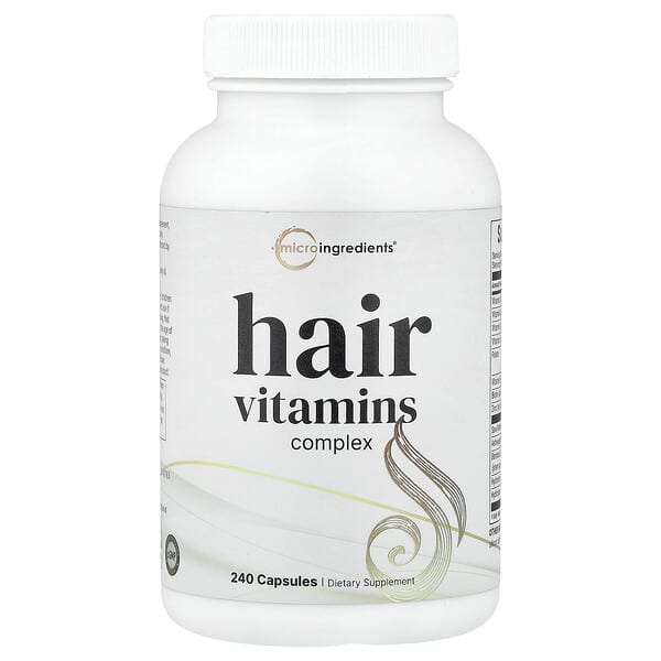 Micro Ingredients, Hair Vitamins Complex, 240 Capsules