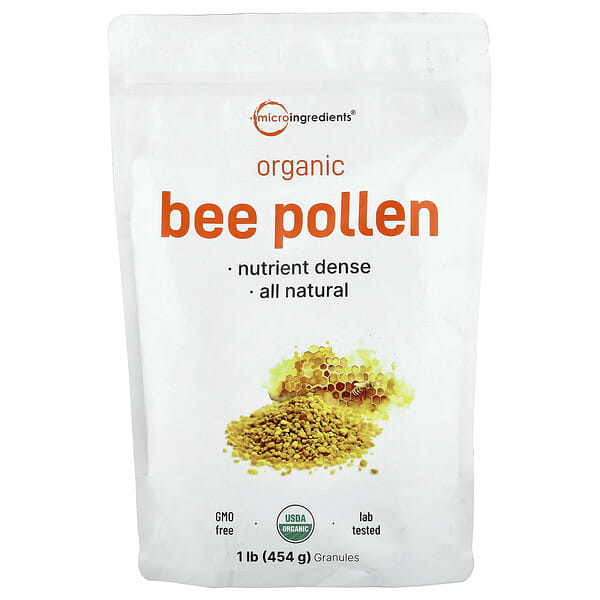 Micro Ingredients, Organic Bee Pollen, 1 lb (454 g)