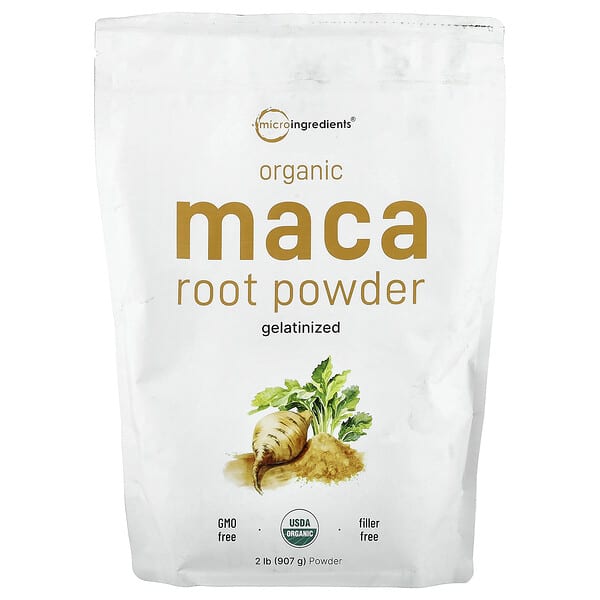 Micro Ingredients, Organic Maca Root Powder, 2 lb (907 g) 2 Micro Ingredients, Organic Maca Root Powder, 2 lb (907 g)