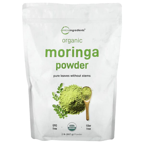 Micro Ingredients, Organic Moringa Powder, 2 lb (907 g)