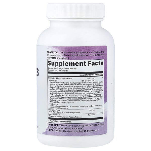 Alternative view of Micro Ingredients, Probiotics, 120 Vegetarian Capsules