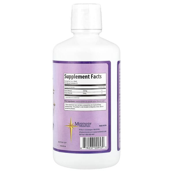 Alternative view of Morningstar Minerals, Inner Vitality, Fulvic/Humic Minerals, 32 oz (946 ml)