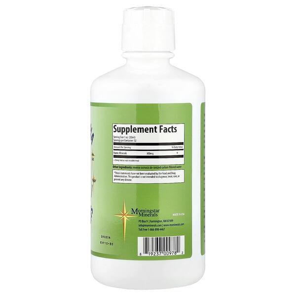 Alternative view of Morningstar Minerals, Vitality Boost HA, Humic Minerals, 32 oz (946 ml)